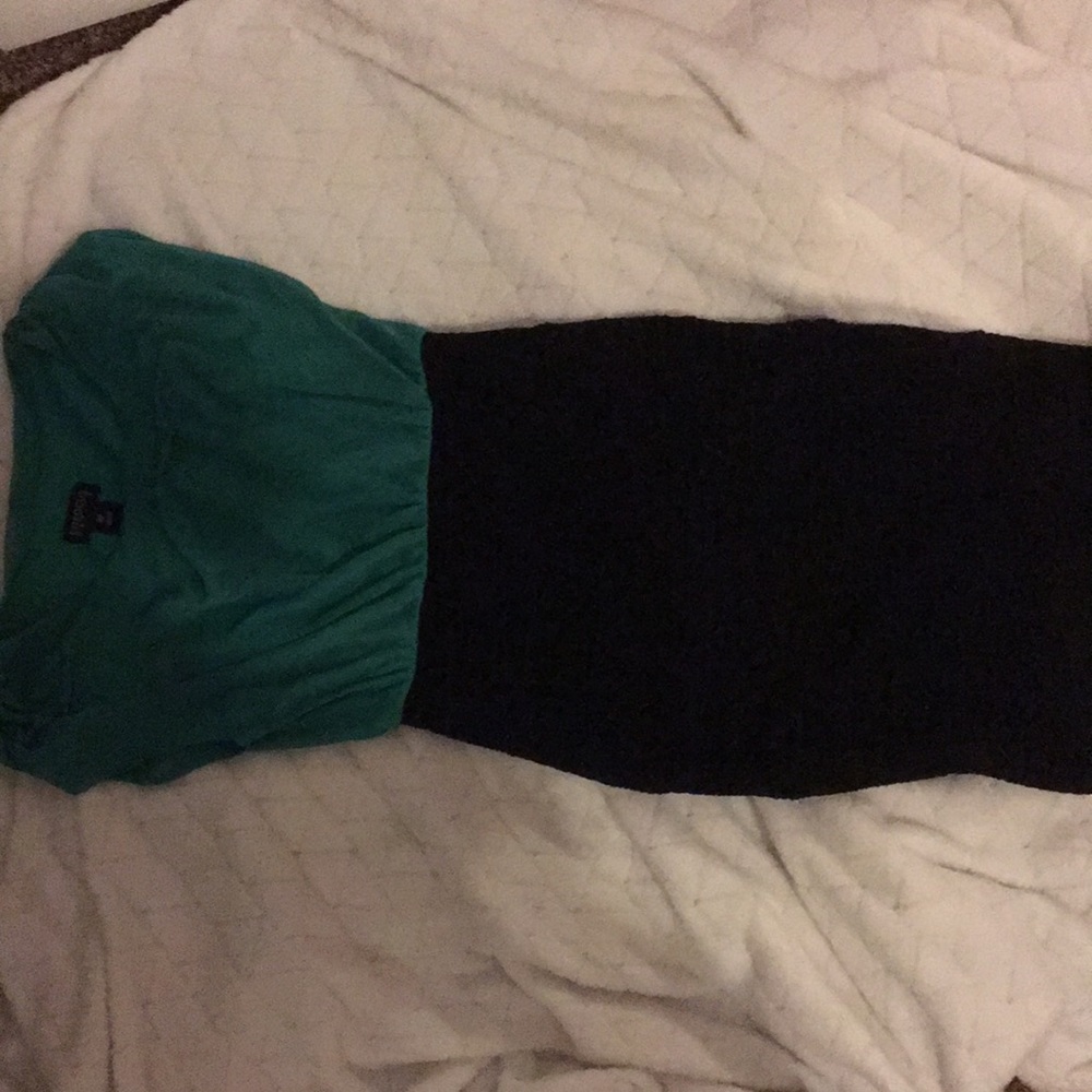 Enfocus Petite Black and Green Dress